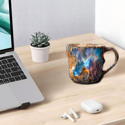 tasse à café en résine minérale imitation cristal