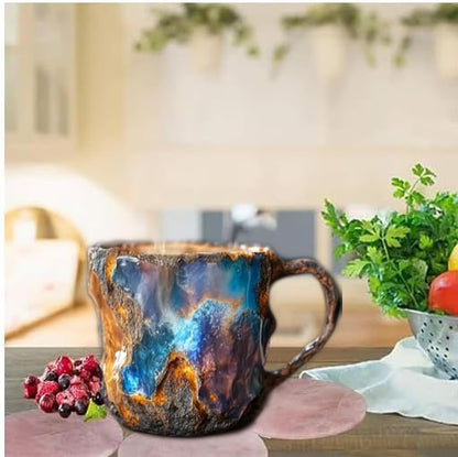 tasse à café en résine minérale imitation cristal